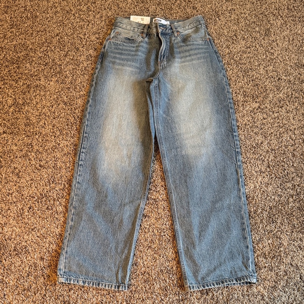 Garage Low Rise Baggy Jeans